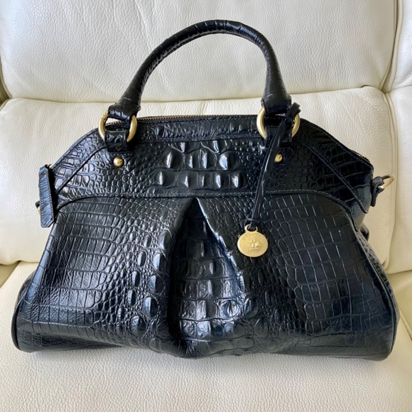 BRAHMIN LOUISE ROSE SATCHEL - Picture 2 of 7